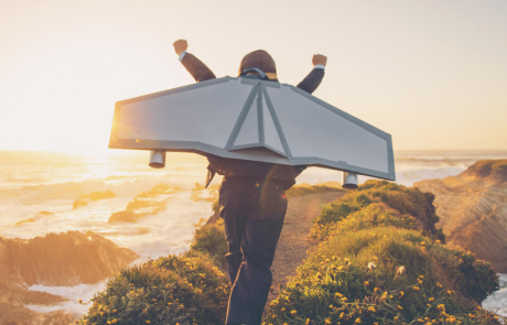 Blog Main Image - Boy Jet Pack Beach Sunset