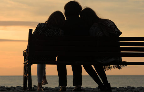 Blog Main Image - Silhouette Beach Mother Children